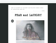 Tablet Screenshot of fearandlaundry.mylesandmyles.info